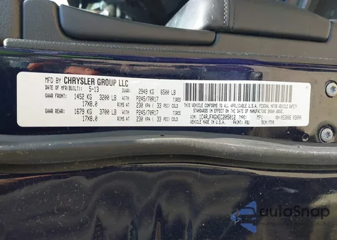 2014 Jeep Grand Cherokee Laredo from USA, damaged, VIN 1C4RJFAGXEC205012